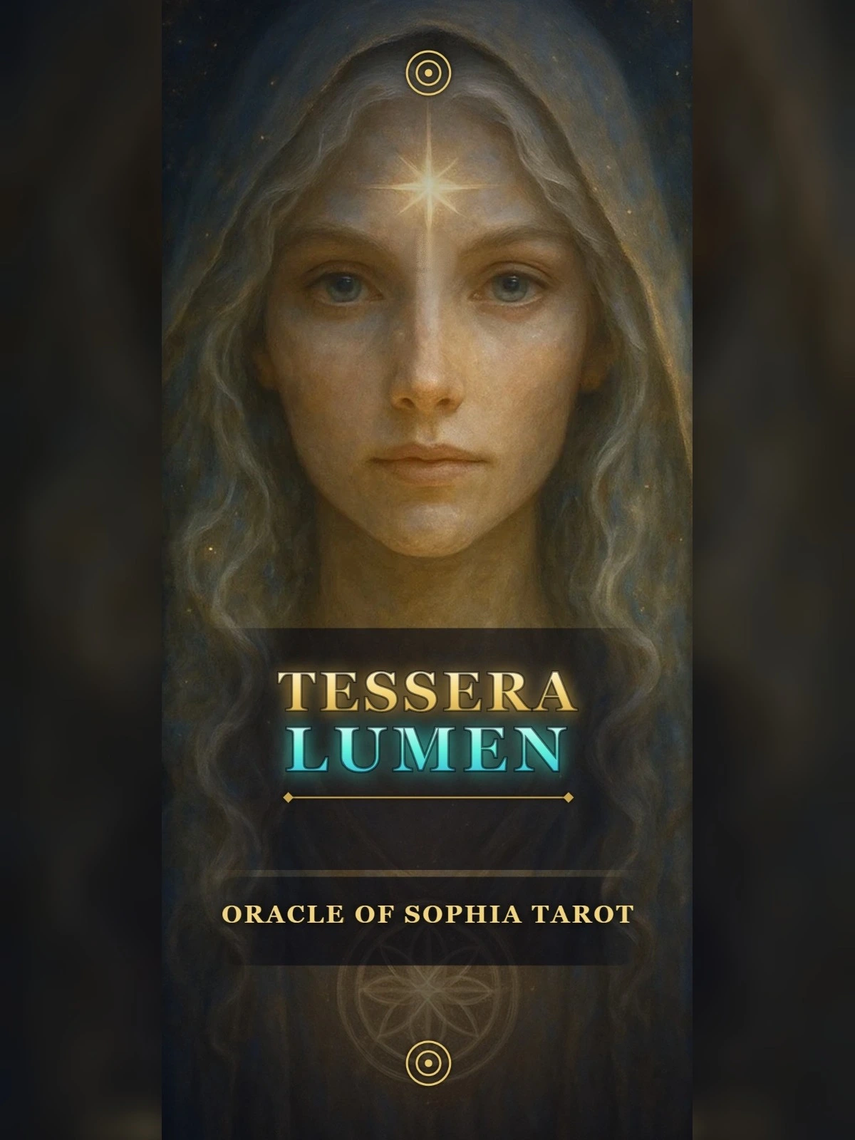 Tessera Lumen Oracle of Sophia tarot artwork
